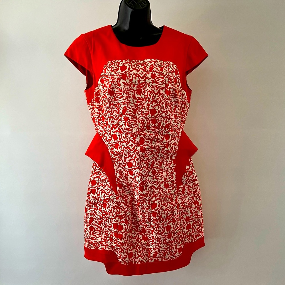 Floral Printed Mini-Dress